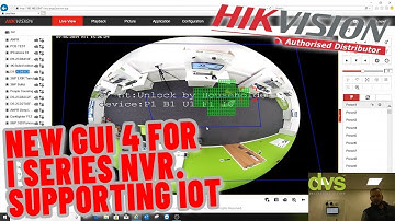 New Hikvision GUI 4 for I Series NVR (IoT Support)