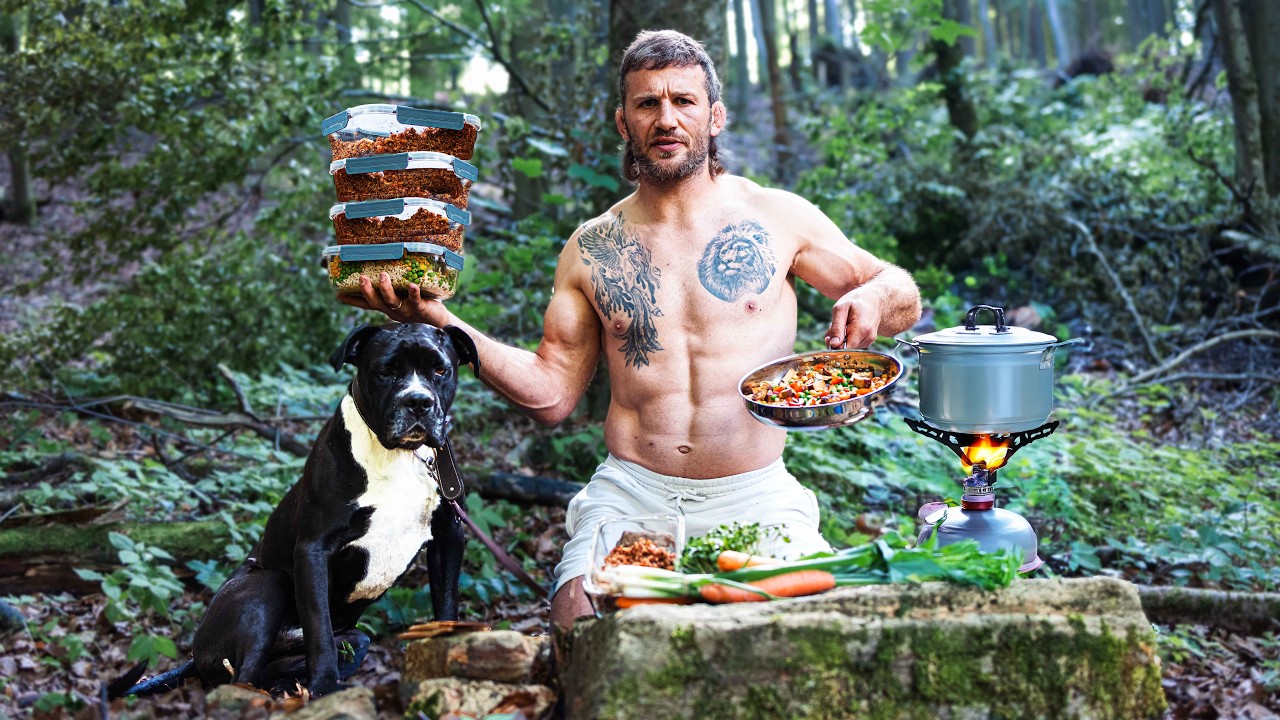 Das koche ich mit 9€ pro Tag in der Waldküche (keine Ausreden mehr)