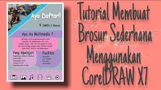 Tutorial Membuat Brosur Sederhana Menggunakan CorelDRAW X7