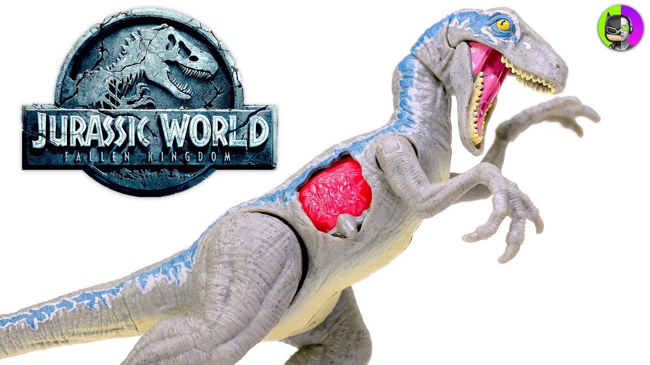 velociraptor blue action figure