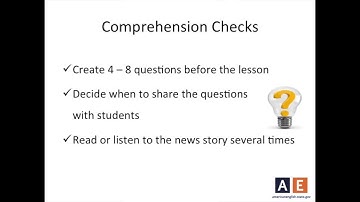 Teaching Tips from AE - Lesson Sequencing with News Sources