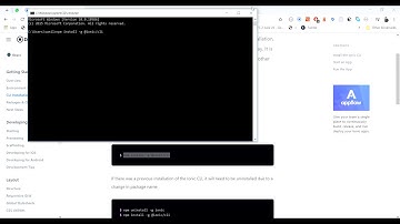 How to Start Ionic 4 Blank App