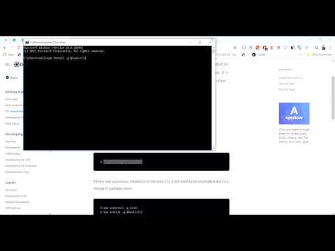 How to Start Ionic 4 Blank App