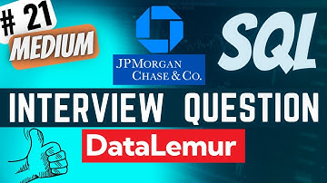 JP MORGAN CHASE Interview Question Solved - SQL | "Card Launch Success" | Everyday Data Science
