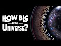 How big is our universe.