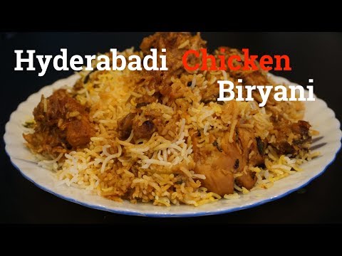 HYDERABAD CHICKEN DUM BIRYANI || Step by Step Recipe for Tasty Chicken Biryani || Cooking