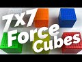 Assembling 7x7 force cubes  insanity