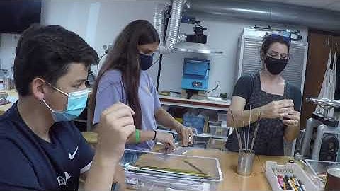 preparing bead release/mandrels E