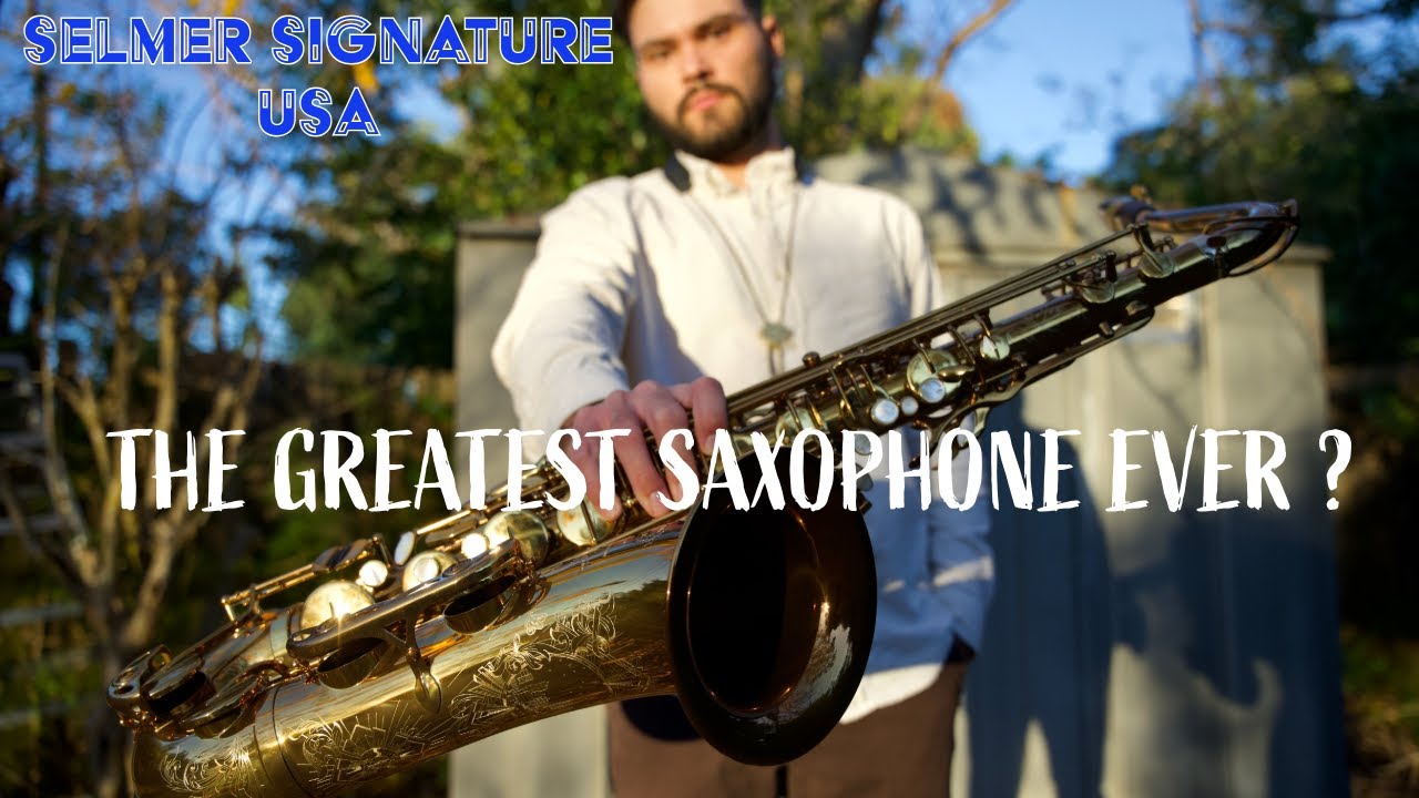 SELMER SENT ME THIER NEWEST SAXOPHONE!!!