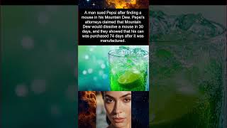 Pepsi Says Mountain Dew Can Dissolve Mouse #pepsi #mountaindew #soda #softdrink #cocacola #facts