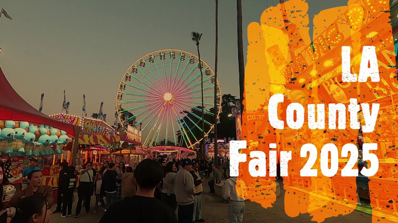 Opening Day LA County Fair 2025... Walk Thru and lots of History