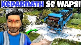 Bus Simulator Indonesia 🏔️😲 Kedarnath Temple Trip 3