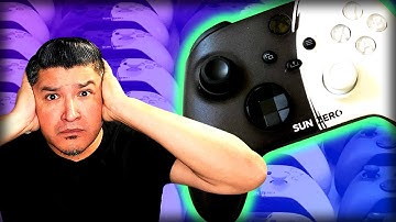 Painting 50 Xbox Controllers