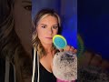ASMR Crunchy Hairbrushing 🎀 #asmrshorts #triggersforsleep #asmrnotalking