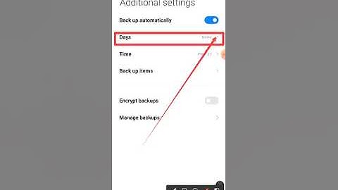 How to Weather All Data automatically backup Setting| Redmi Note 10 and 10Pro