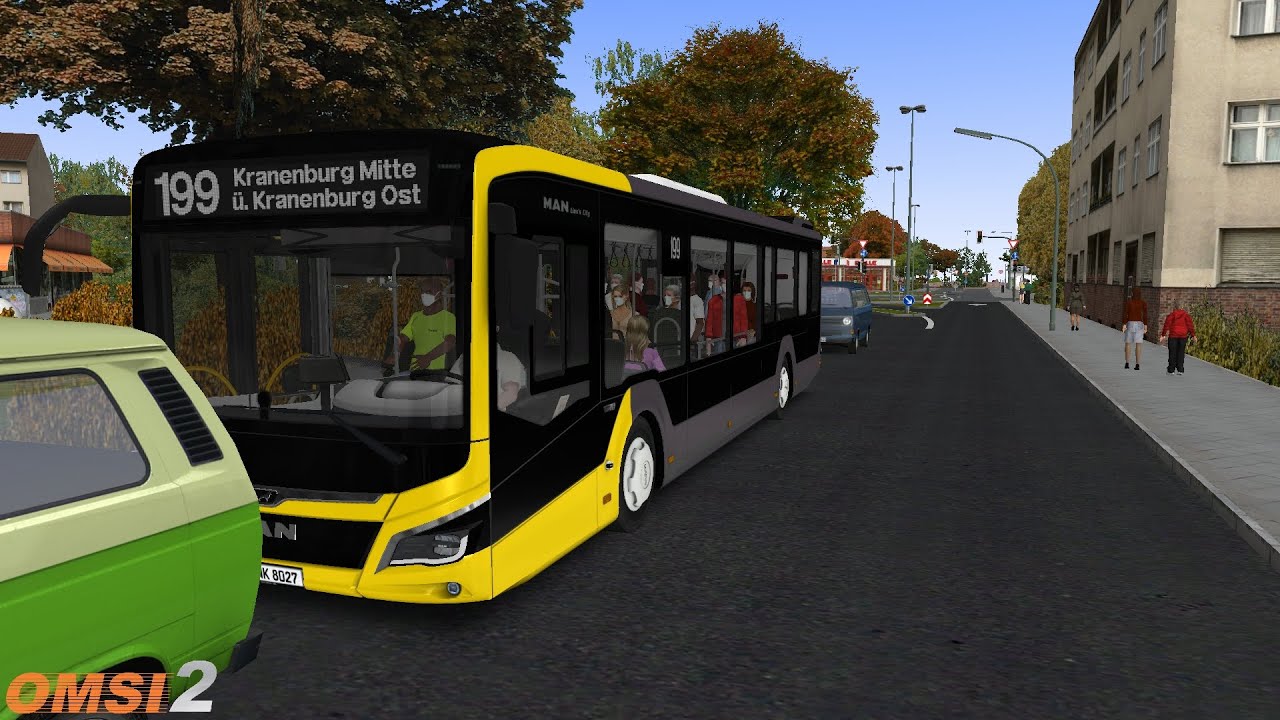 OMSI 2 #349: Ahlheim V4 | Ligne 199 | MAN New Lion's City 12