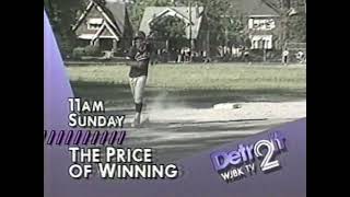 The Price of Winning - Sunday morning at 11 on TV 2 (Detroit, 1988)
