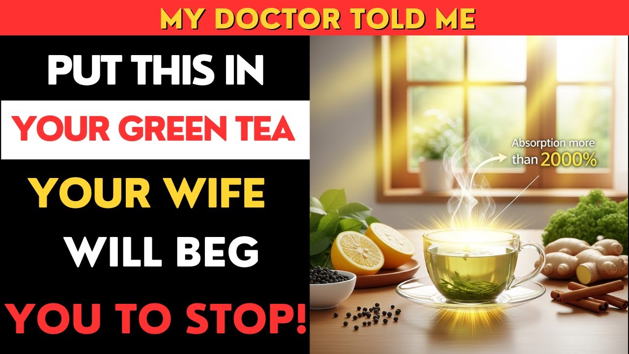 Weak Legs After 60?Do THIS to Green Tea - A Japanese Doctor's #1 Kitchen Hack