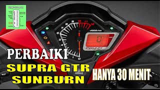 Cara Perbaikai Speedo Supra GTR