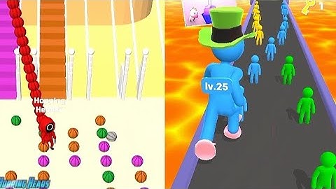 🅰️🙈GIANT RUSH VS BRIDGE RACE  Game Play / iphone (iOS / Android) Level  /Top 10