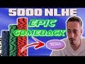 $5K Highroller! - EPIC comeback and much more! SCOOP 2019