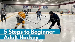 5 Steps to Find Your First Beer League Hockey Team