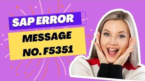 Account 9000581 TM71 is blocked for posting // Message No. F5351