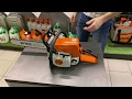 Обзор бензопилы STIHL MS 210. Новинка 2019 года.