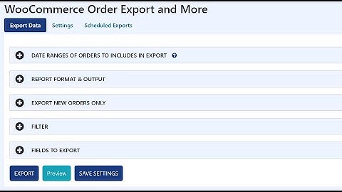 Export Orders from WooCommerce - Advanced Features