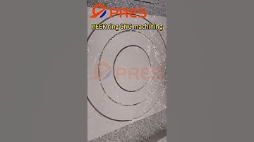 PEEK RING #peek #machine #peekparts #factory #sealring#PEEK MATERIAL#PEEK CNC
