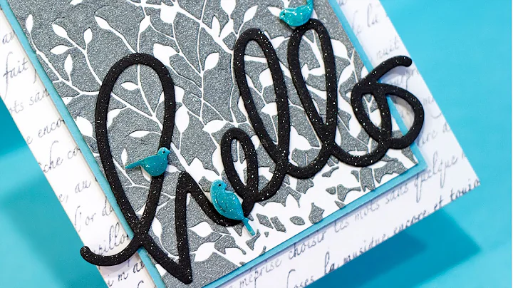 Using Intricate Stencils + New Simon Says Stamp Inks