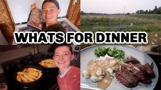 WHATS FOR DINNER | A WEEK OF DINNERS FROM THE HOMESTEAD FREEZER AND PANTRY