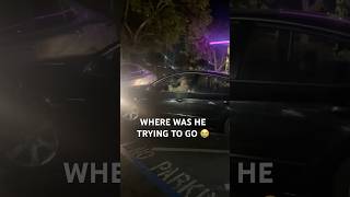 Older Guy Crashes Into Parked Car 😭 #carcrash #police
