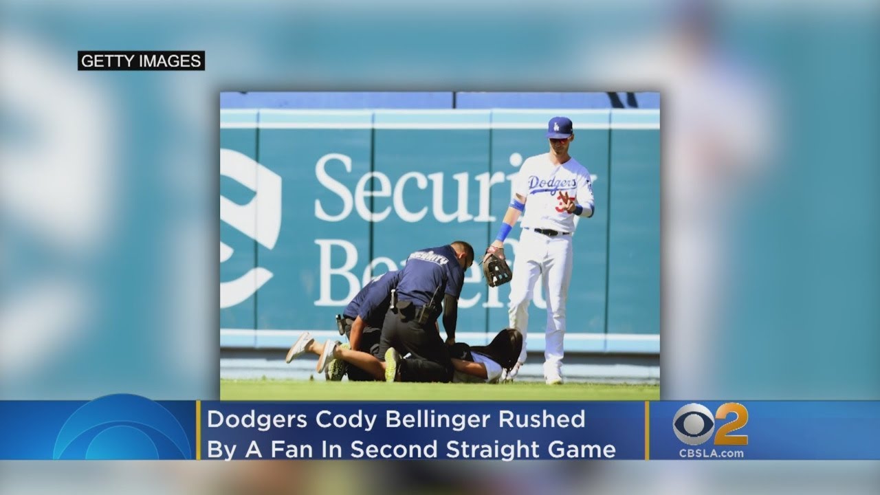 Codymania: Dodgers Cody Bellinger Rushed By Fan In Second Straight Game