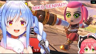 Pekora Fights Against Miko's Mii Avatar in Smash Bros [ENG SUB/ Hololive]