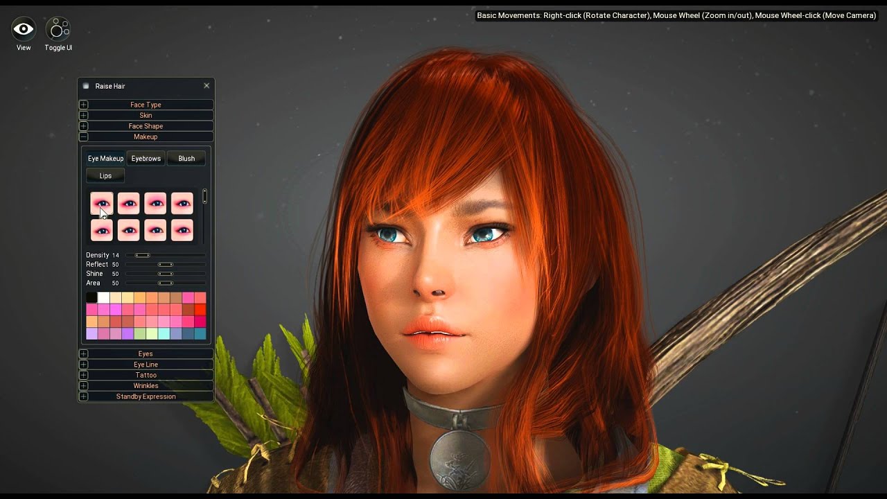 Black Desert Online Quick Look Archer Character Customization YouTube