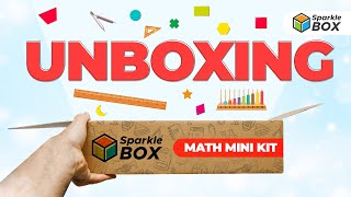 What's Inside Edupack Mini Math Kit ? | Unboxing Edupack Mini Math Kit | Sparkle Box screenshot 3