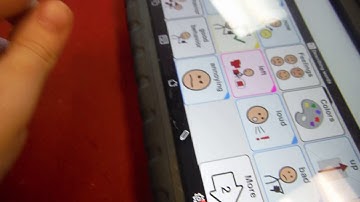 Discussing behavior with Proloquo2go