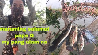 tiksay fish hunting/maraming salamat papa G at my pang ulam nanaman