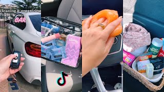 Car Cleaning, Organizing and restocking | Asmr - TikTokCompilation ✨