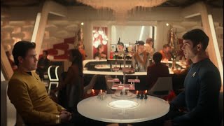 Spockkirk Chess Scene - Star Trek Strange New Worlds S03E10