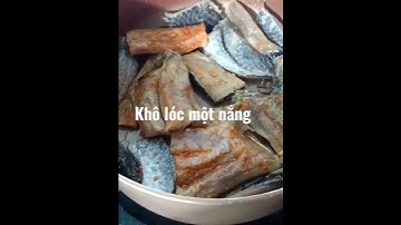 #Shorts Bà con cô bác Vlog ơi KHÔ CÁ LÓC MỘT NẮNG BAO NGON
