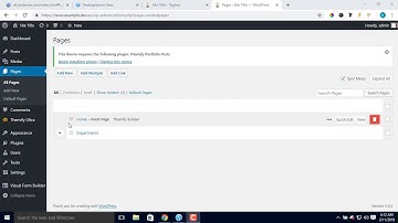 View Hidden Pages - WordPress