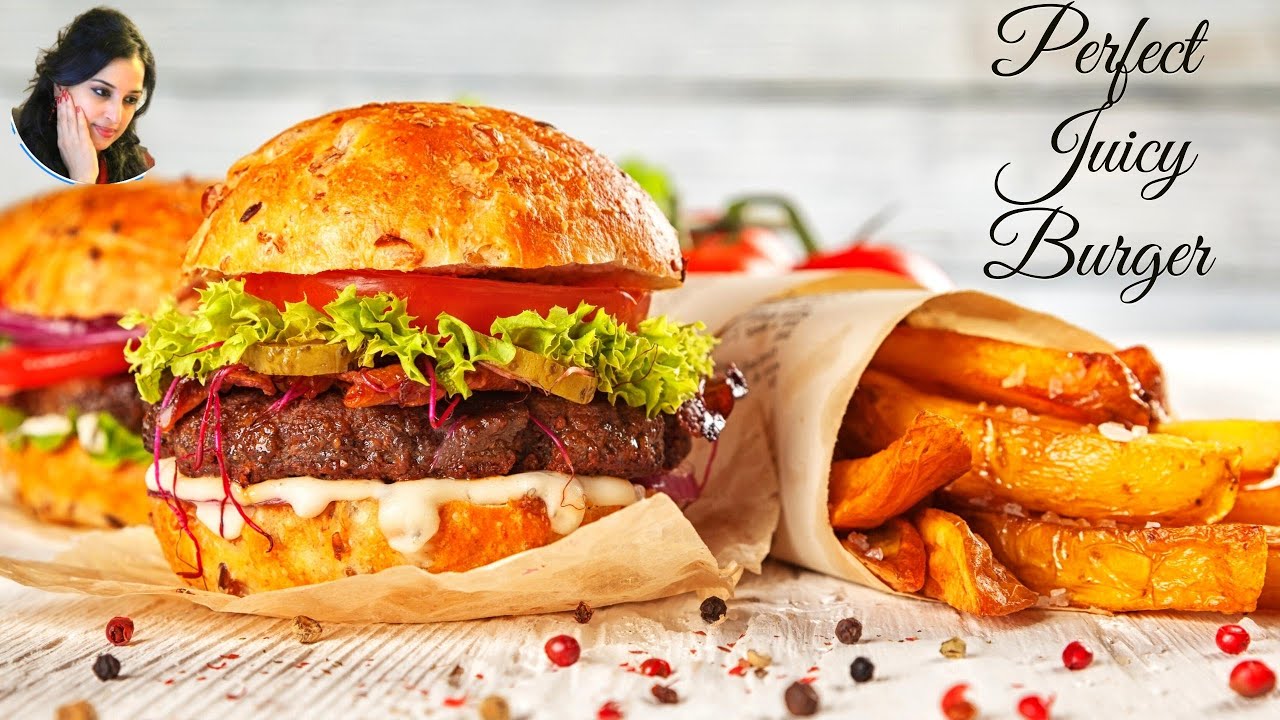 Perfect Burgers Every Time Ultimate Juicy Burger Recipe YouTube