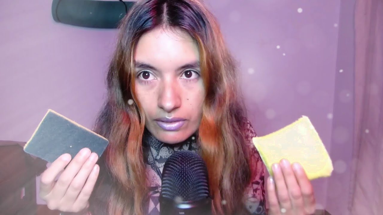 Sounds of sponges and kitchen tools [ASMR]