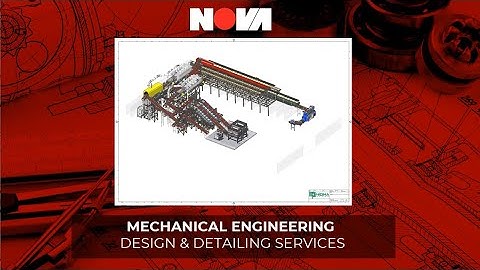 Nova Video Clip Mechanical 002 - Recycling Plant Belt Conveyor Design using Autodesk Inventor