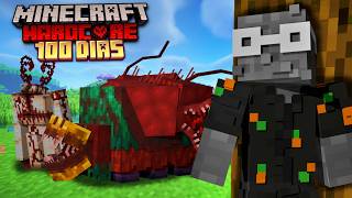 SOBREVIVÍ 100 DÍAS en un PARÁSITO ALIENIGENA ☣️ en Minecraft Hardcore