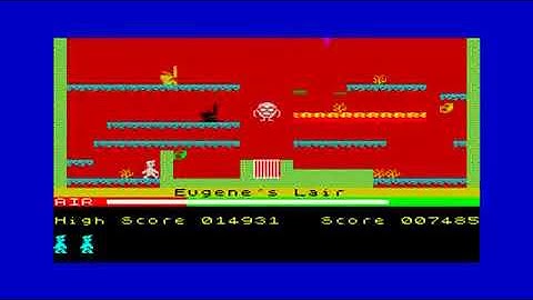 Manic Miner Retro Game