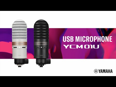 Yamaha YCM01-U White USB Condenser Microphone