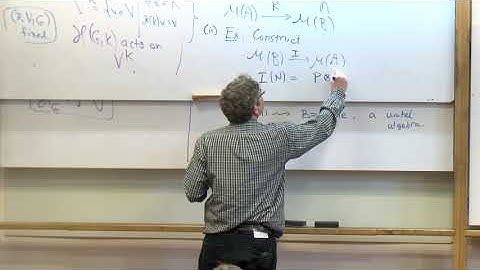 Representation theory of p-adic groups - Eitan Sayag (4.5.2017; Lecture 1 Part 2)